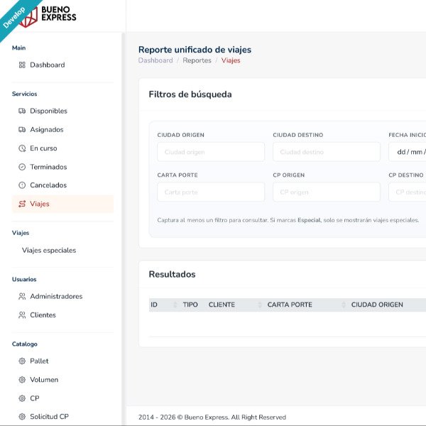 Bueno Express WebApp